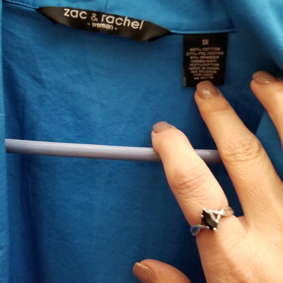 Button up long sleeve blouse - Picture 3 of 4